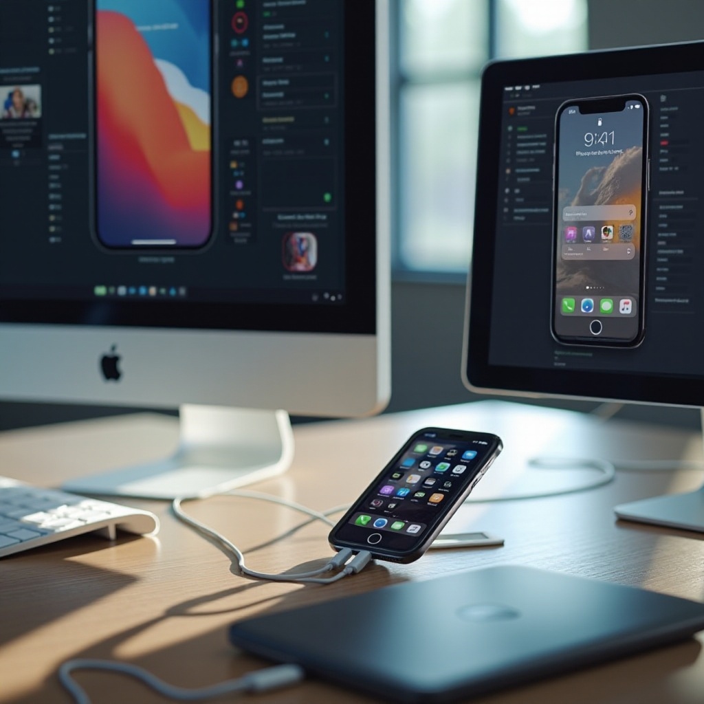 cum să afișezi ecranul iPhone pe computer