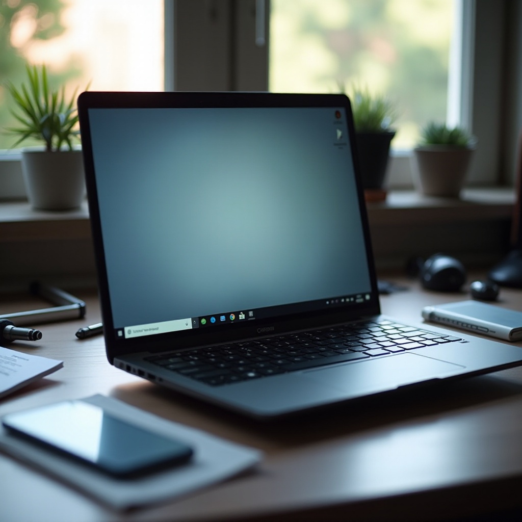 как да поправя мигащ Chromebook