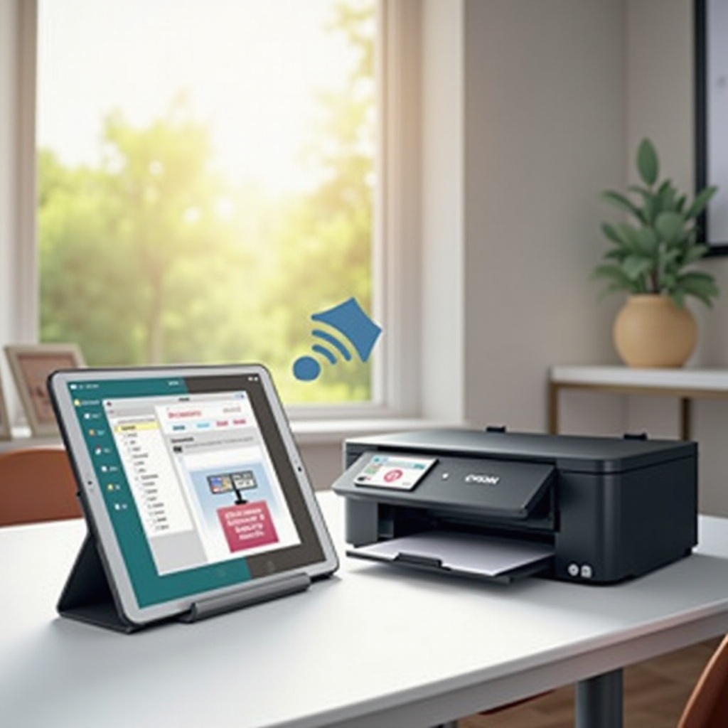 print from ipad to epson printer
