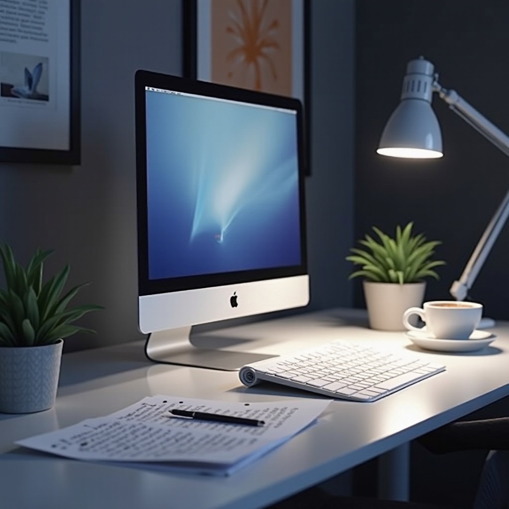 вертикална лента на Mac