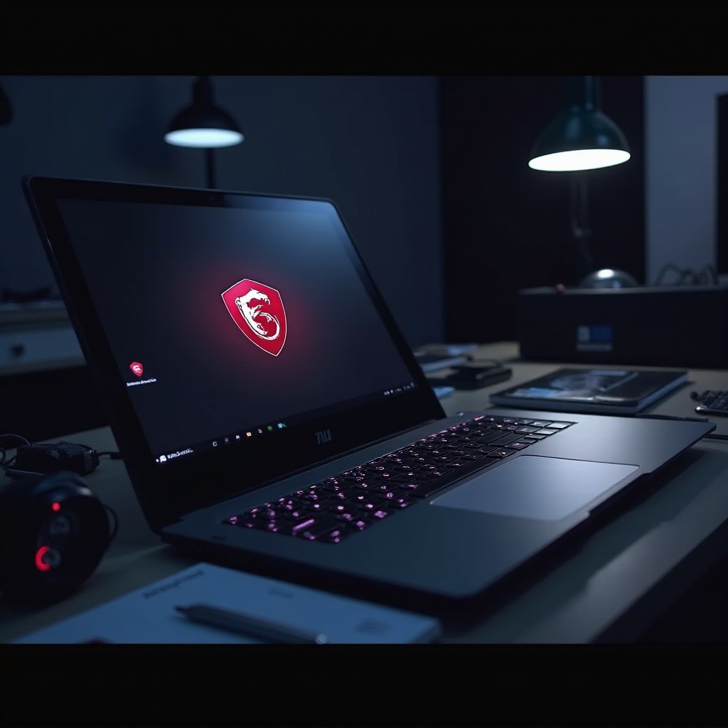 problemy z laptopem MSI