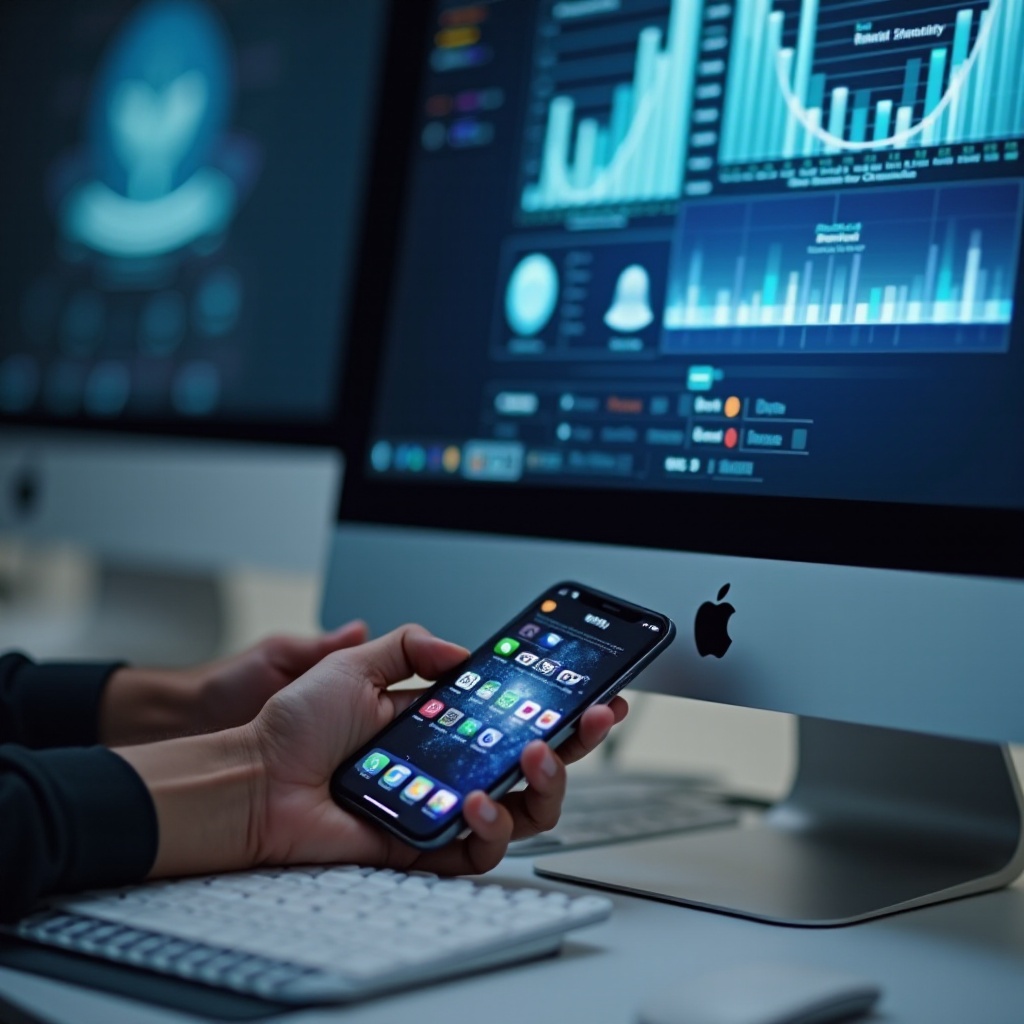 как да покажете екрана на iPhone на компютър