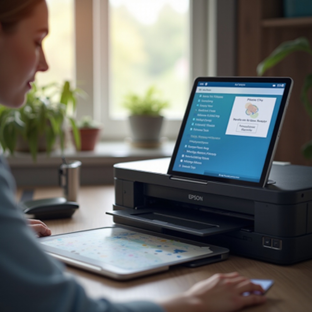 штампај са iPad-а на Epson штампач