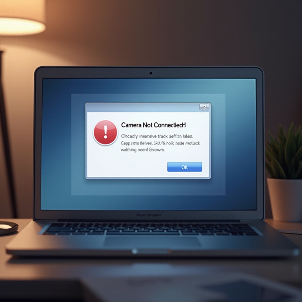 Camera MacBook Air nu este conectată