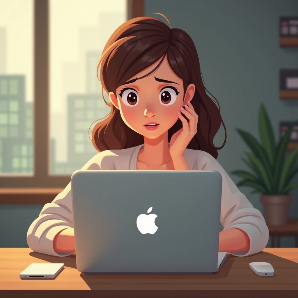 Kamera MacBook Air není připojena