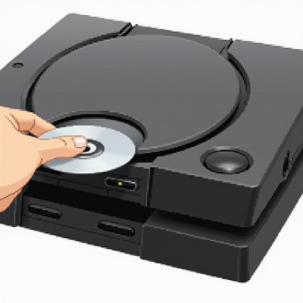 cum să scoți un disc din PS4