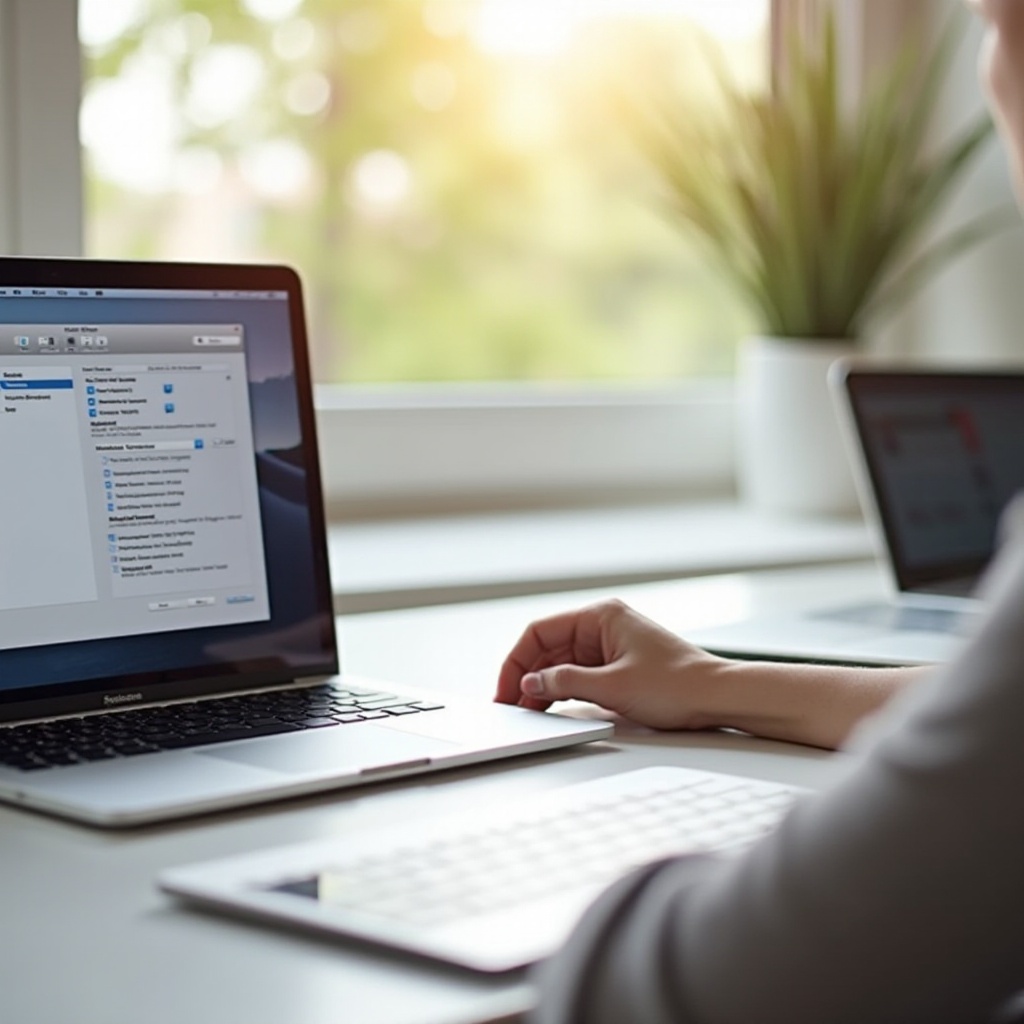 как перейти в папку на mac на chromebook