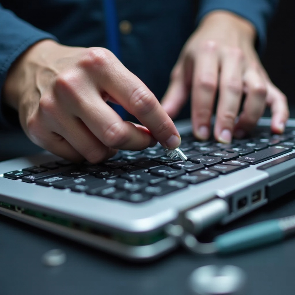 înlocuiește tastatura de pe laptop