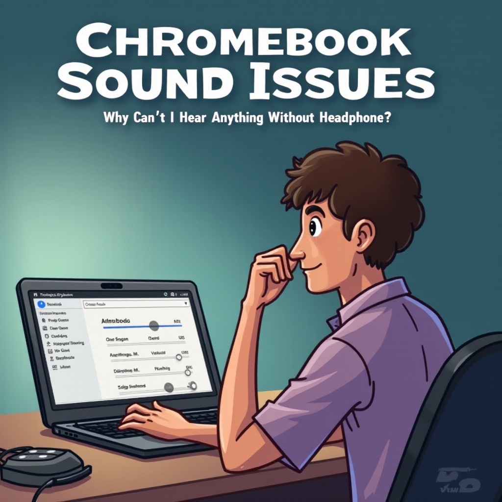 De ce nu aud nimic pe Chromebookul meu fără căști