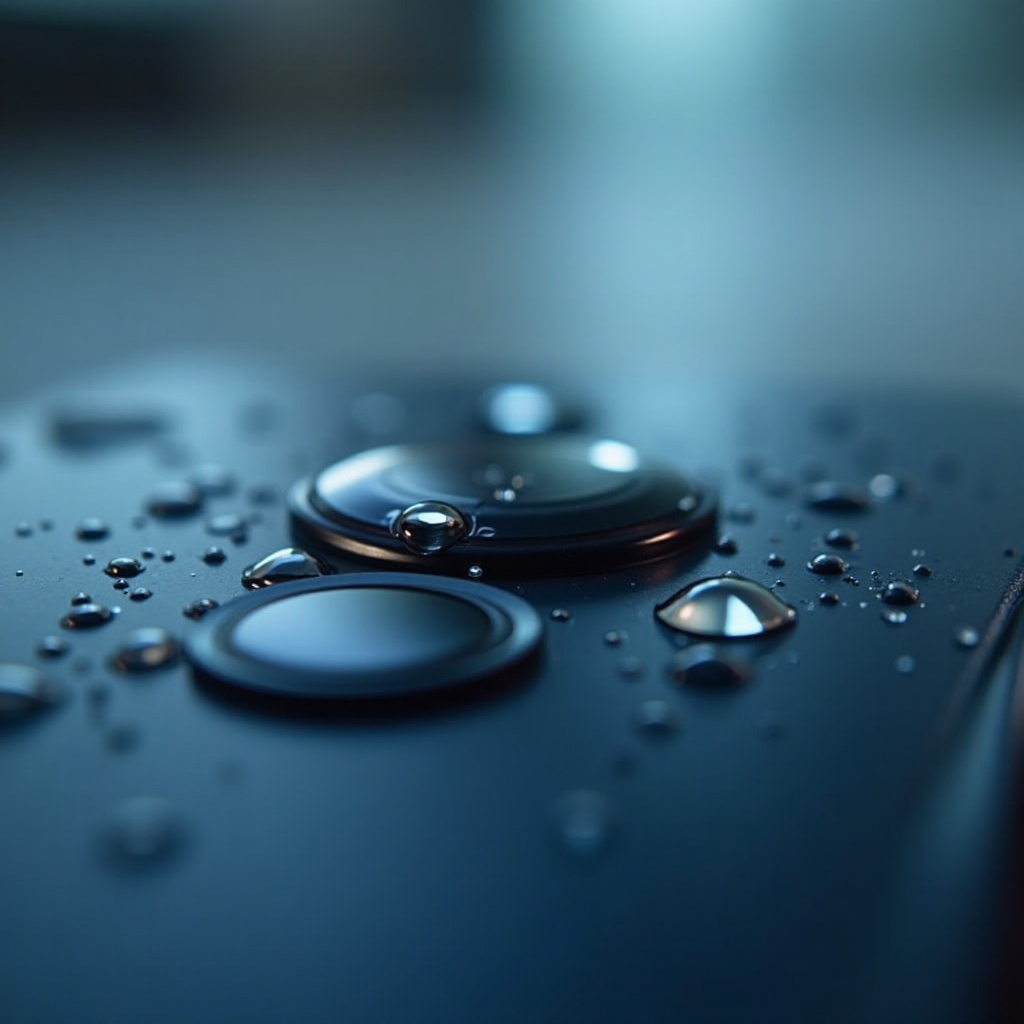 apă în interiorul camerei iPhone