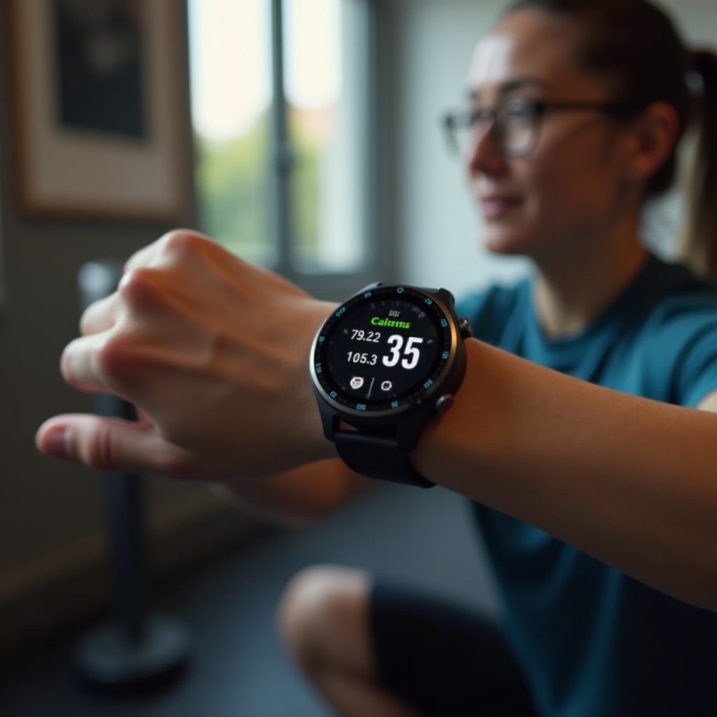 how do smart watches track calories burned