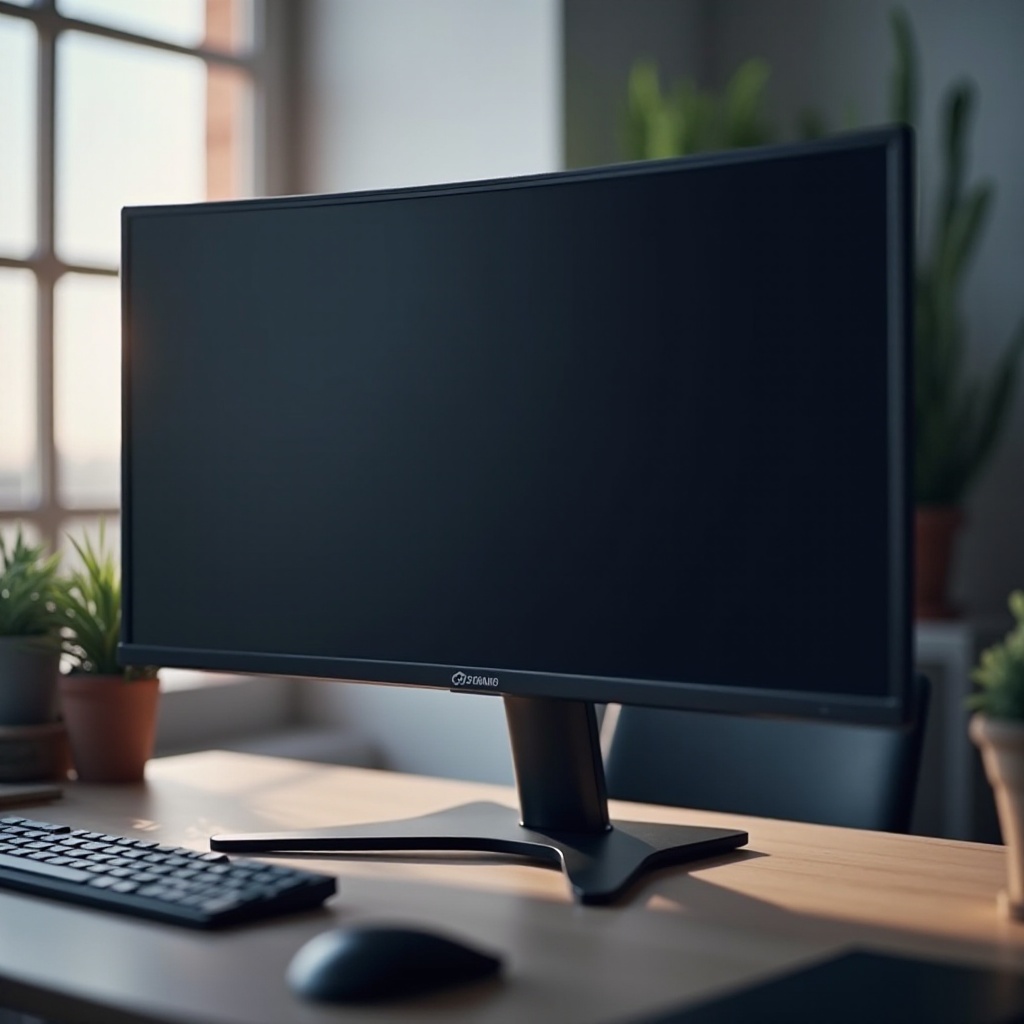 поправете извития монитор за игри