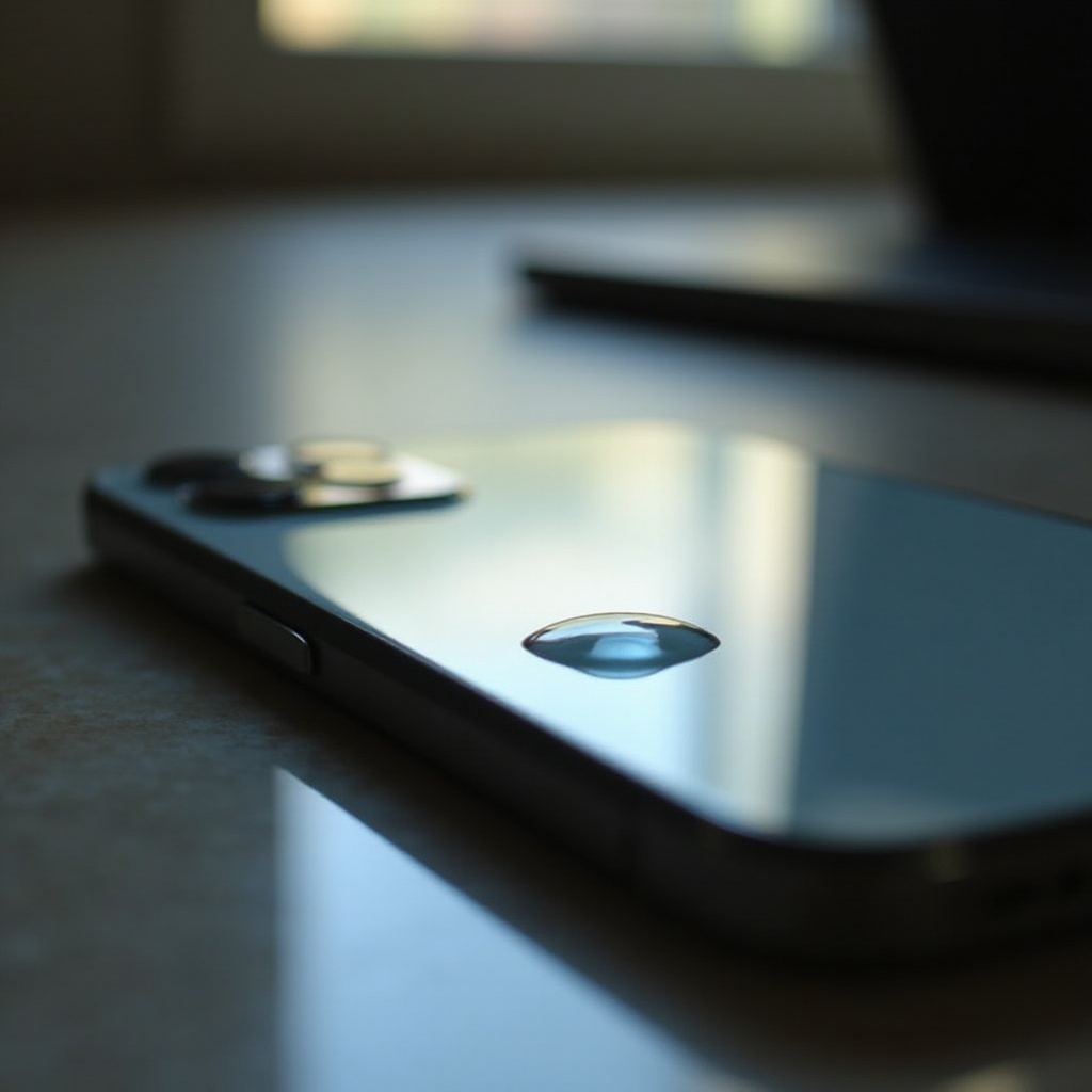 вода внутри камеры iPhone