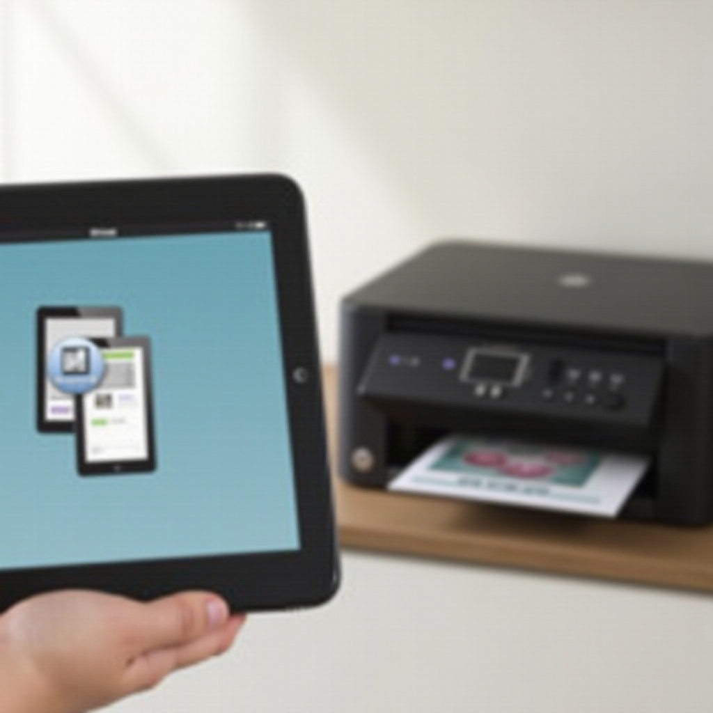 отпечатайте от iPad на принтер Epson