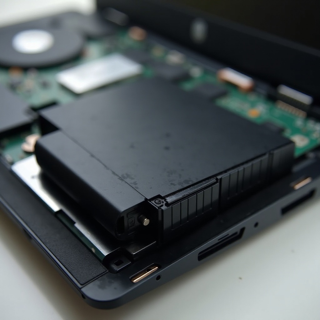 подута батерия в лаптоп HP