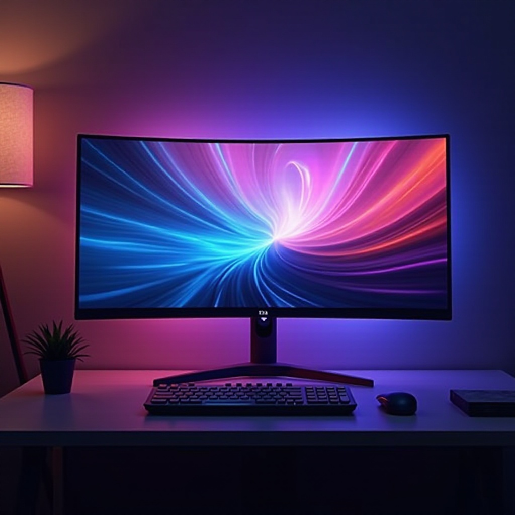 reparare ecran curbat pentru gaming