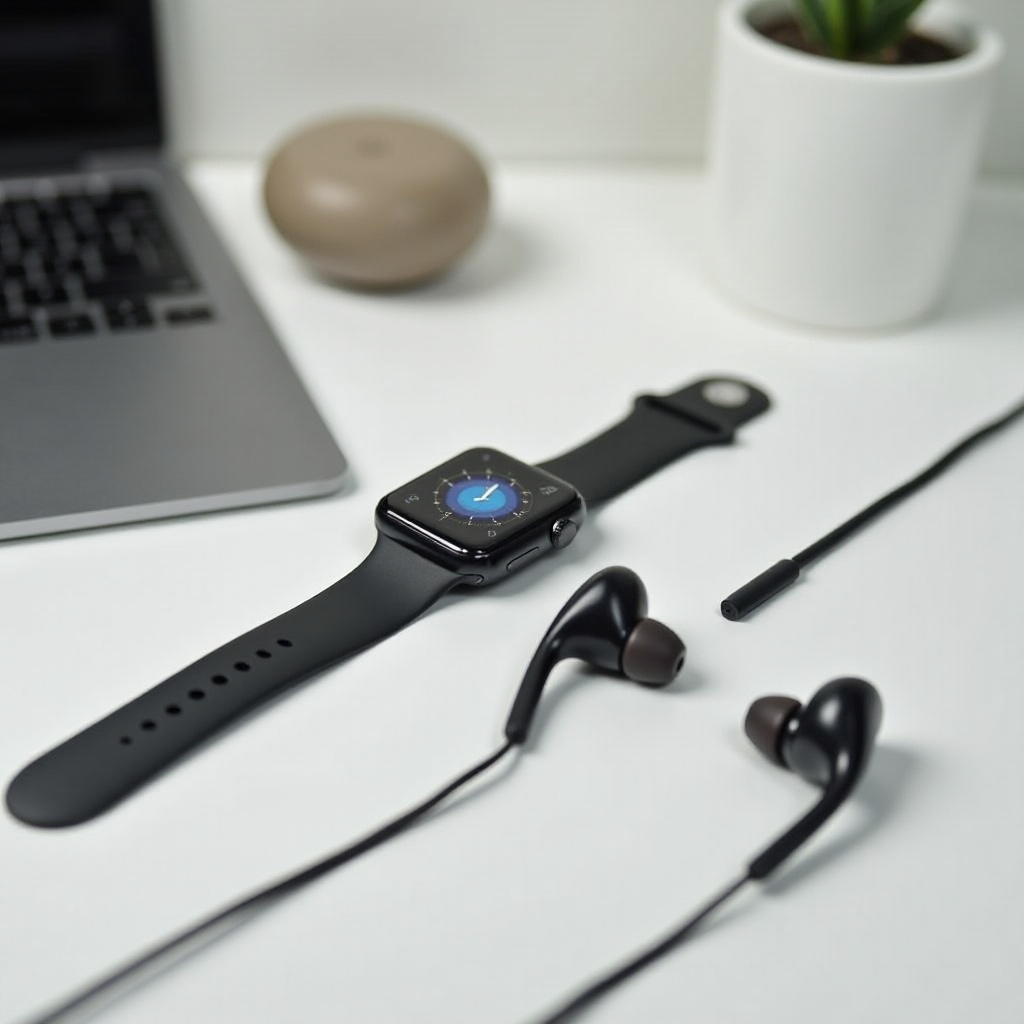 سماعات بلوتوث لساعة آبل