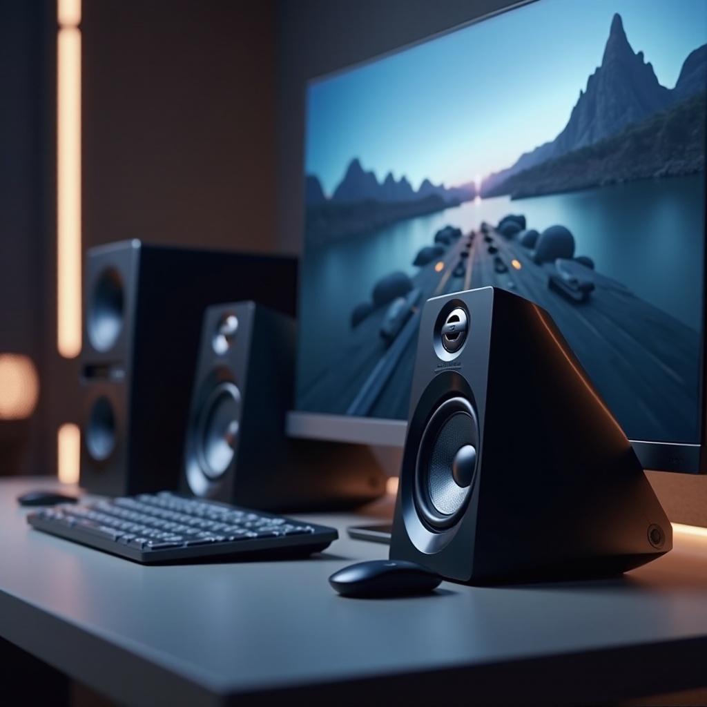 компютърни високоговорители с HDMI