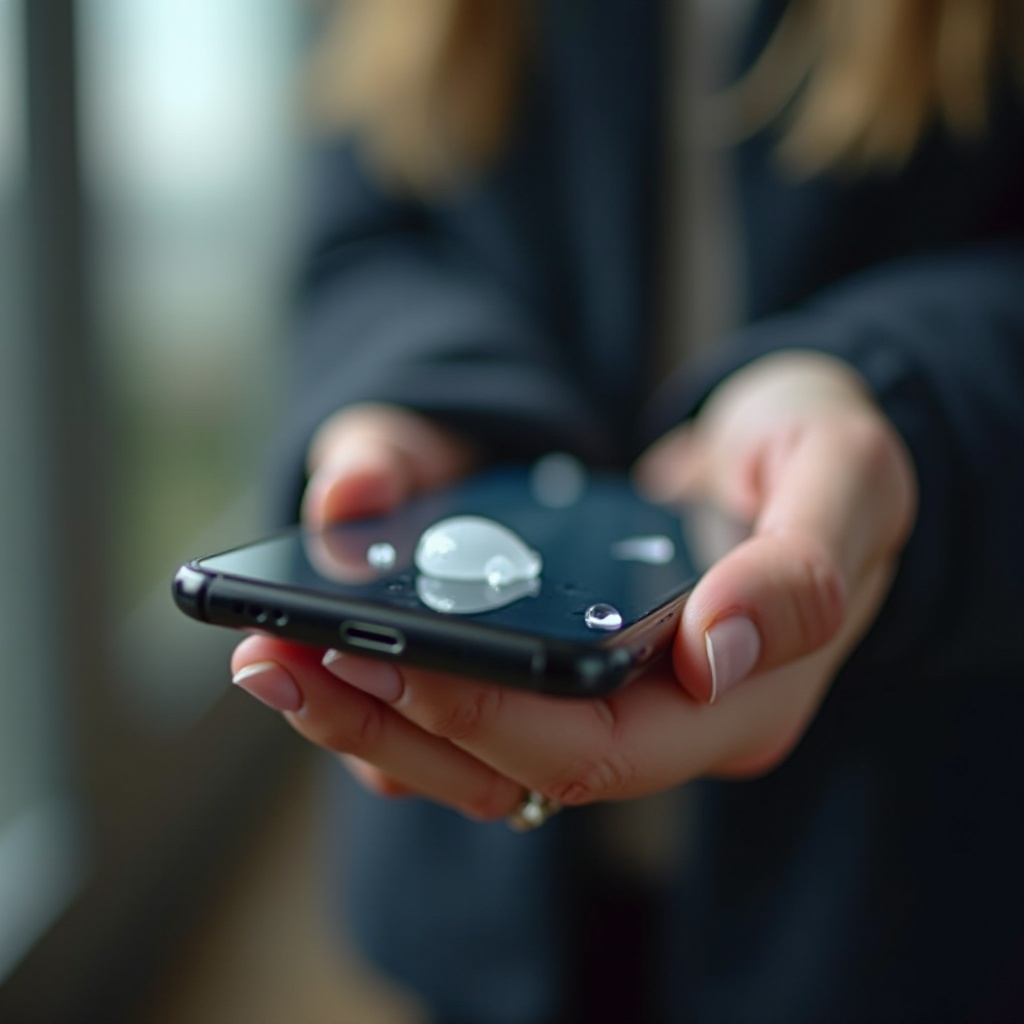 ce se întâmplă dacă dezinfectantul de mâini ajunge pe telefonul tău
