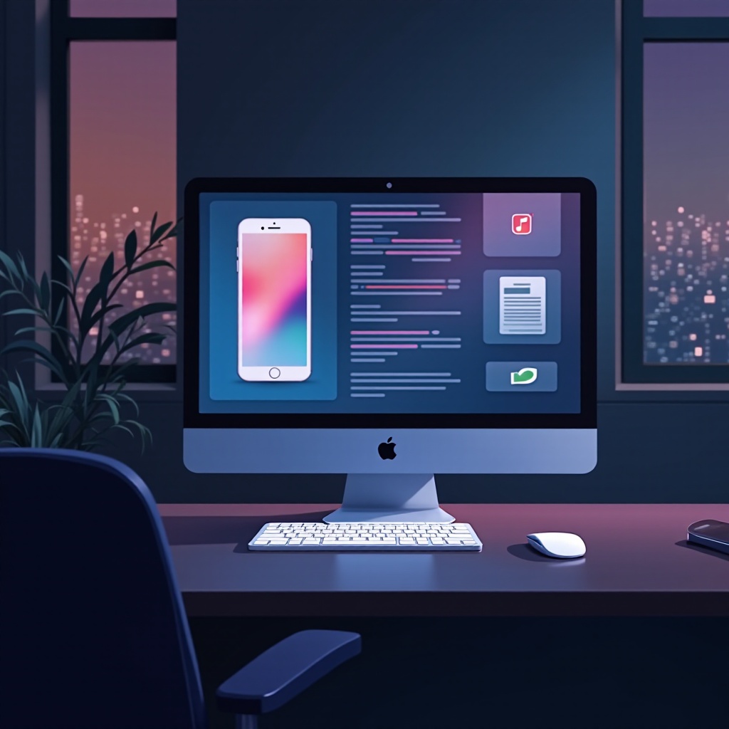 как отобразить экран iPhone на компьютере