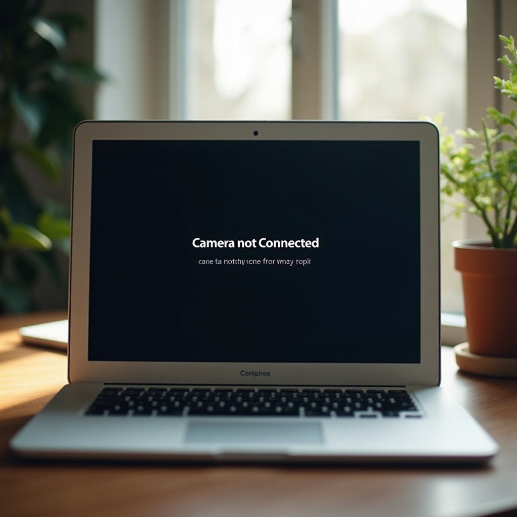 Kamera na MacBook Air није повезана