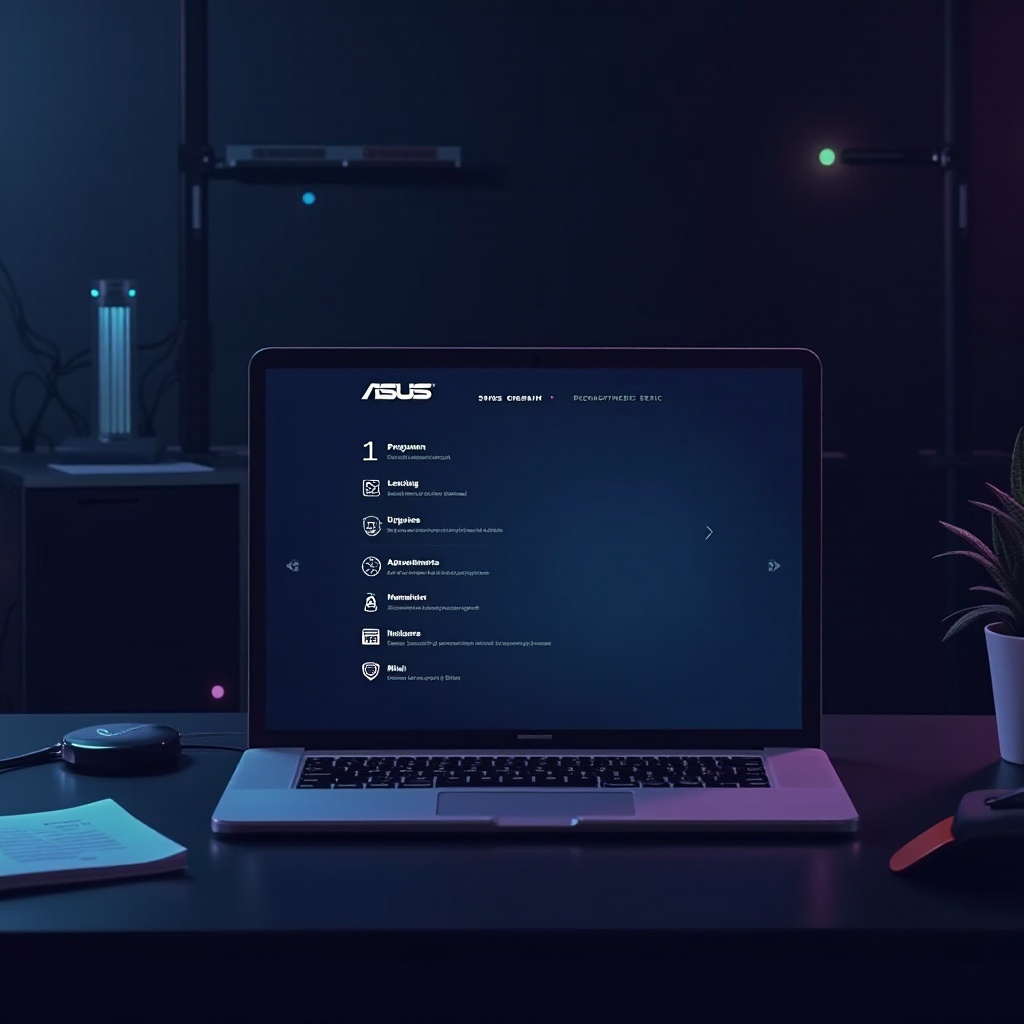 varování: probíhá aktualizace BIOS ASUS