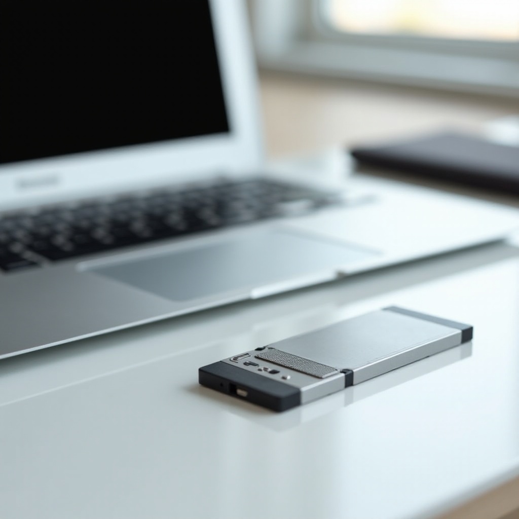 كيفية تهيئة قرص حالة صلبة SATA 3 لجهاز MacBook Air