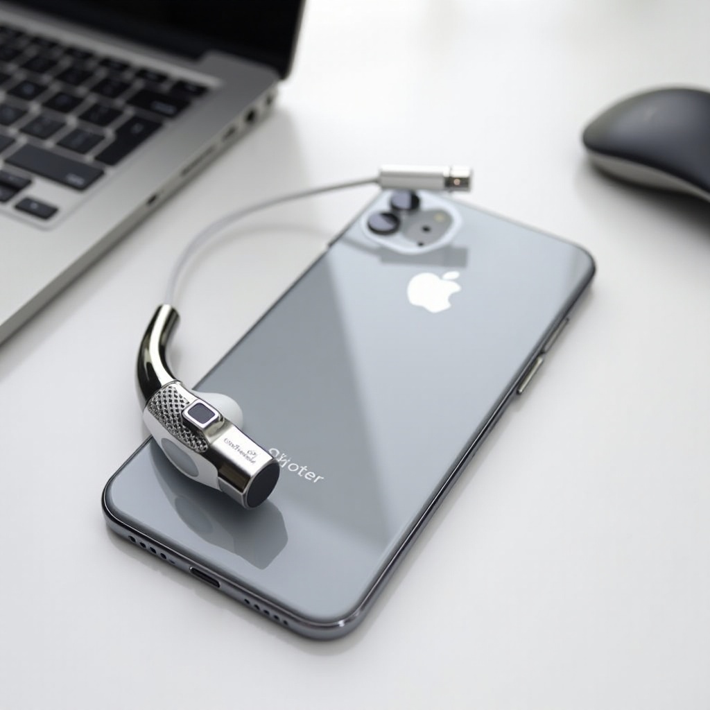 гарнитура с микрофоном для iPhone